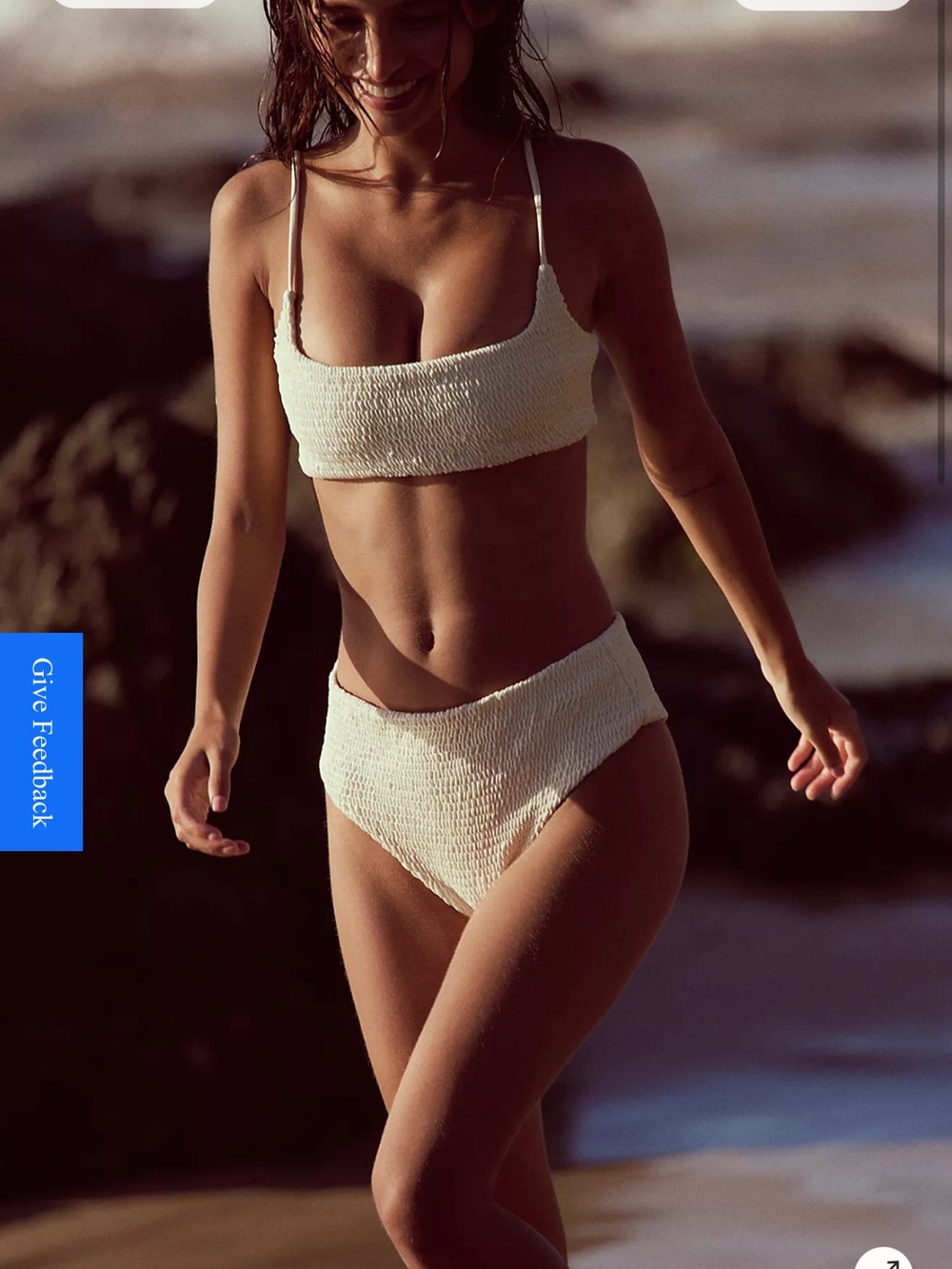 Aila Blue Alice Two-Piece Bikini Set